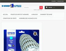 Tablet Screenshot of lesencriers.com